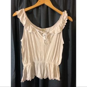 Lucy Ruffle Strap Top
